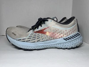 Womens Brooks Adrenaline GTS 21 Alloy/Light Blue/White Size 11 - Picture 1 of 5