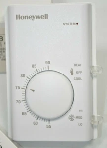 NEW Honeywell Vertical Mount Electronic Fan Coil Thermostat 208-277V T6383B2003 - Picture 1 of 6