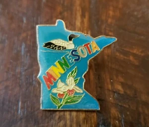 MINNESOTA State Pinback Pin.   Schneller kostenloser Versand - Bild 1 von 3