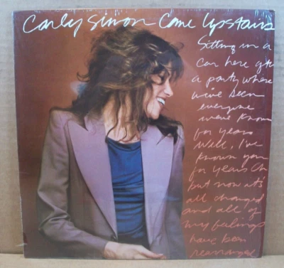 Carly Simon - Come Upstairs (LP, 1980, Warner Bros.) BSK 3443 ~ with Shrink - Image 1 of 4