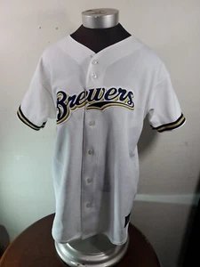 milwaukee brewers ryan braun jersey Woman's Xl MULTICOLOR Majestic MLB Baseball - Picture 1 of 11