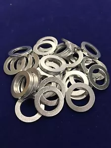Set of 100: Oil Drain Plug Gaskets For Hyundai & Kia 21513-23001 TRACKABLE - Picture 1 of 3