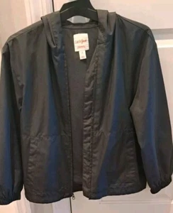 Cat & Jack Youth M Charcoal/Dark Gray Windbreaker Jacket - Picture 1 of 3