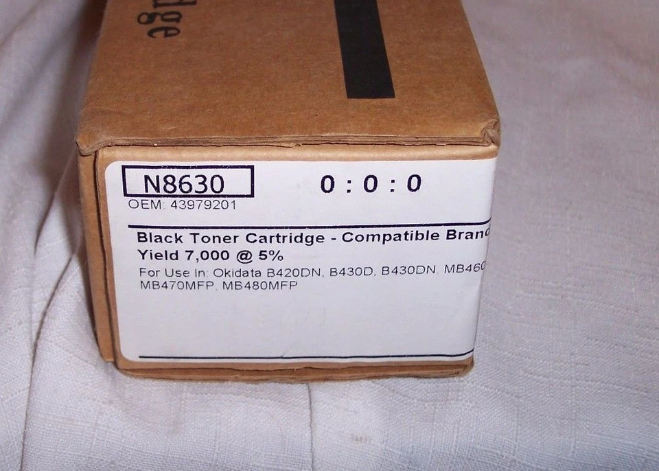 COMPATABLE Toner Cartridge for Okidata OKI B410 B410d B410dn B420 B420d B420dn - Image 1 of 1