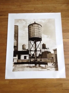 New York City Water Tower B&W Photo Print Poster 42" x 34.5" Photo Todd Boebel - Picture 1 of 9