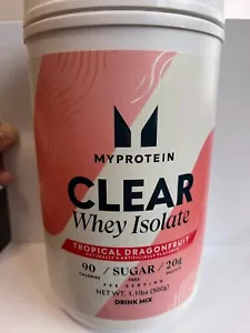MYPROTEIN CLEAR WHEY TROPICAL DRAGONFRUIT - 08/26 - Picture 1 of 1