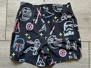 NWT CHUBBIES Star Wars The Rule Of Galaxy’s Swim Trunks for Kids Size 5T - Picture 1 of 10