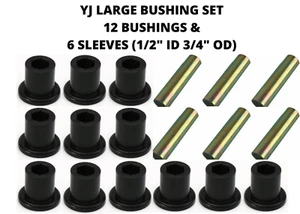 YJ Large Spring Polyurethane Bushings Set DAYM02153 (12pcs) DAY10013 (6pcs) - Picture 1 of 1