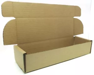 50 x Versand- oder Aufbewahrungsboxen 250 x 80 x 50 mm - ideal für Ebay Verkäufer - Bild 1 von 13