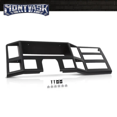 Fit For 1984-1996 Jeep Cherokee XJ Dash Speedo Cluster Bezel Radio Trim Black Foto 1 de 4