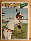 1977 Topps Al Bumbry Baseball Card #626 Orioles OF Low-Grade O/C &amp; Stained