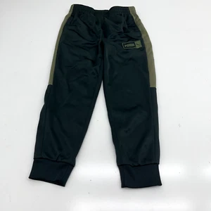 Puma Dark Gray & Green Pull-On Joggers Boys Size Small (7) - Picture 1 of 5
