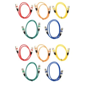 2 szt. -liniowy przedłużacz mikrofonu Mikrofon-Kabel audio - Zdjęcie 1 z 12