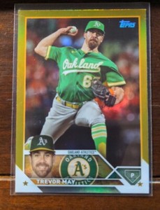 2023 Topps Update Series - Gold Foil #US86 Trevor May 