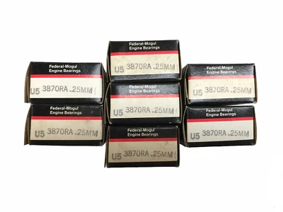 Rodamiento de varilla de conexión Federal Mogul 3870RA,25 mm [Lote de 7] Nuevo de Lote Antiguo Foto 1 de 4