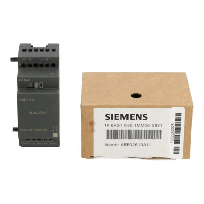 Siemens 6AG1055-1MM00-2BY1 SIPLUS LOGO! AM2 Run/Stop New NFP Sealed - Bild 1 von 4