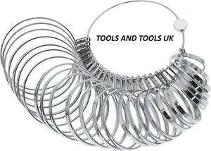 High Quality Heavy Duty Bracelet / Bangle Sizer Chrome Plated 27 Piece Jewellery - Picture 1 of 1