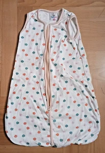 Schlafsack von Topomini | weiß mit bunten Blümchen | 70 cm - Bild 1 von 3