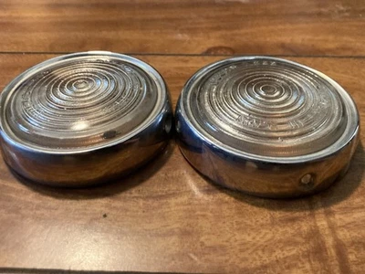 Bisel indicador y lente original OEM Jaguar XK140 XK150 Mk II Mk VII Lucas L563 Foto 1 de 4