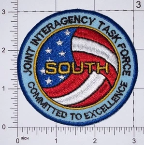 USN Joint Interagency Task Force JIATF NAS Key West Patch 3" Haken & Aufbügeln A187 - Bild 1 von 2