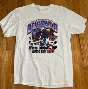 Anchor Bar Frank & Teressa's The Original Buffalo Wing Buffalo NY T-Shirt Large - Picture 1 of 2