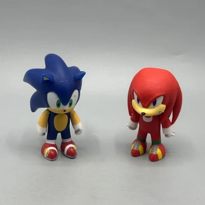 Sonic The Hedgehog Sonic & Knuckles 3" Vinilo Mini Figuras Paquete de 2 Kidrobot Foto 1 de 4