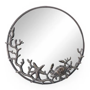 SPI Starfish and Crab Wall Mirror - Picture 1 of 1