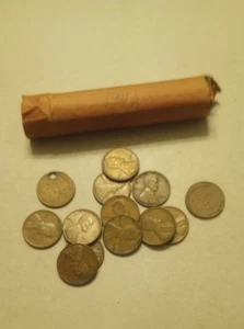 Rollo circulado de centavo de trigo P 1942 - Imagen 1 de 5