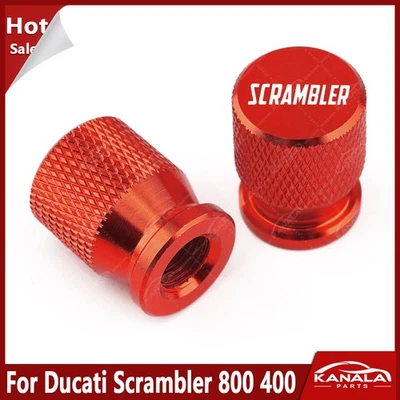 1Pair For Ducati Scrambler 800 400 1100 Accessories Wheel Tire Valve Cap Cover - Image 1 of 4
