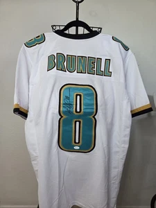 Mark Brunell Autograph Signed Custom Jacksonville Jaguars Jersey - Picture 1 of 2