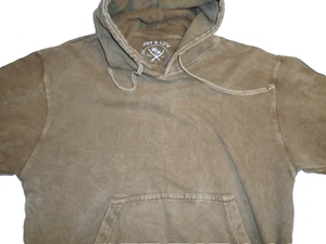 FELPA CON CAPPUCCIO HRT & LUV SURF BEACH TAGLIA LARGE DONNA IN MARRONE DISVESTITO - Foto 1 di 5