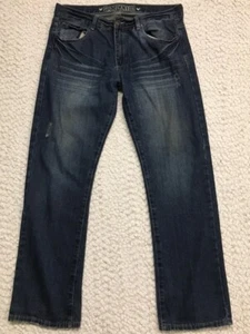Company 81 Men's Jeans Spencer Straight Classic Fit Distressed * 36 x 32 * - Picture 1 of 7