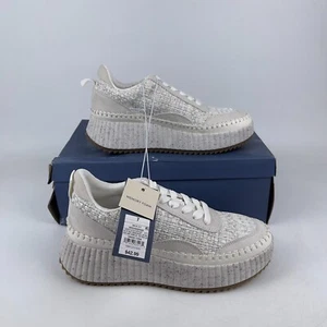 Universal Thread Persephone Low Top Sneakers Women's 7 White Memory Foam Lace Up - Picture 1 of 9