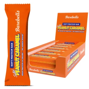 41,82 €/ kg | Barebells Peanut Caramel 12x55g Protein Riegel - Bild 1 von 2