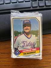 1989 Tidewater Tides CMC SEALED Minor League Team Set