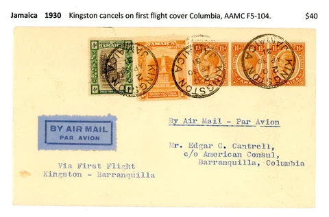 Jamaica 1930 Cover Cover