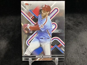 BRYCE HARPER 2022 TOPPS FINEST #79 BASE CARD / PHILADELPHIA PHILLIES - Picture 1 of 2