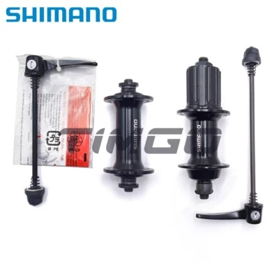 Shimano FH-RS400 HB-RS400 Road Bike Rim Brake Hub 28 Holes 8/9/10/11 Speed - Image 1 of 4
