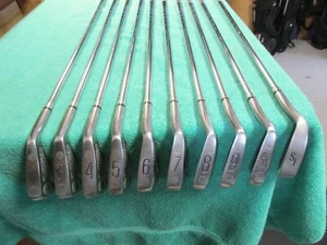 Wilson 1200 LT 10 Iron Set 2-SW - V2 R Flex Steel Shafts - All Original - Nice! - Picture 1 of 8