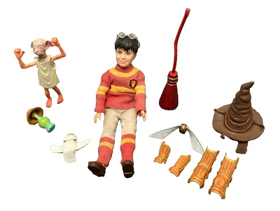 Sorcerer's Stone Magical Powers Harry Potter, Dobby & Accessories 2001 Mattel Foto 1 de 4