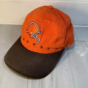 Vintage Cleveland Browns Pro Line Starter NFL Strapback Hat Cap Ships ASAP - Picture 1 of 5
