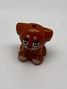 Lego Dog Friends, Dark Orange Small Standing Puppy Dog #60 - Picture 1 of 2