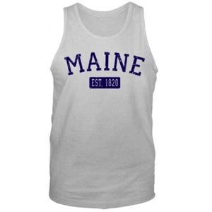 Camiseta sin mangas State of Maine ME - Imagen 1 de 8