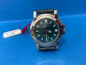 OROLOGIO LANCASTER QUART WATER 3 ATM VINTAGE NUOVO QUADRANTE VERDE. - Foto 1 di 13
