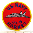 Vintage US Navy F/A-18 Hornet Jacket Patch USN United States Military
