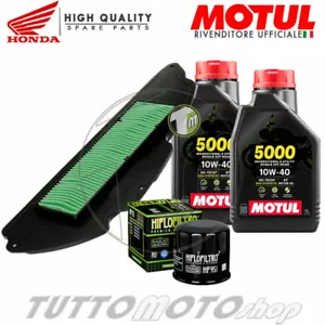Tagliando HONDA SH 300 i con e senza abs 2006-2019 / Kit Olio Motul Filtri SH300 - Foto 1 di 5
