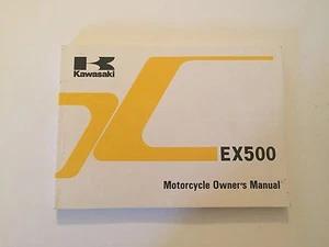 KAWASAKI EX500 MANUAL DEL PROPIETARIO 99920-1362-01 - Imagen 1 de 4