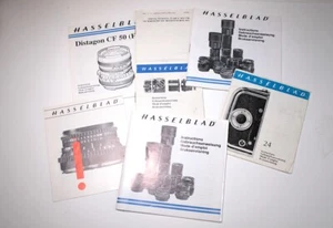 Hasselblad Instruction Manuals x 6 - Picture 1 of 1