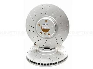 Para BMW X5M X6M E70 E71 E72 Frente Perforados Rendimiento Discos de Freno Par - Imagen 1 de 10