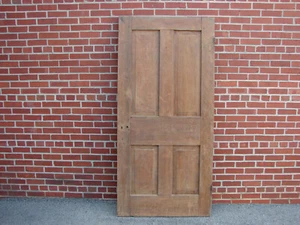 19TH CENTURY RAISED PANEL WALNUT DOOR PEGGED MORTISED - Picture 1 of 12